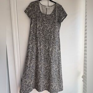 Peruvian Connection Paisley A Line Dress Women's M